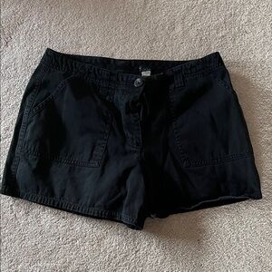 Moda International Black Women's Cargo Shorts